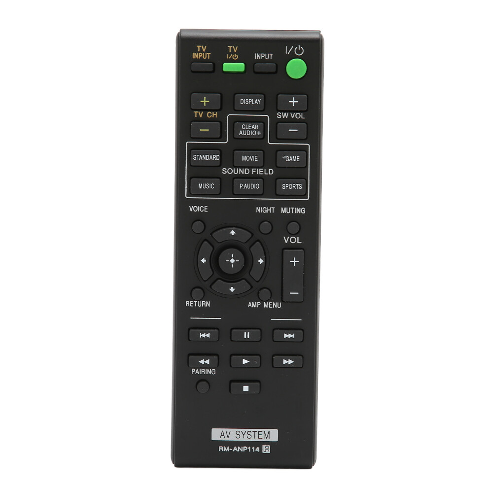 Sensitive Keys Replacement Remote, Ensuring Your Sony Sound Bar Is Always Within Reach 9416038707599