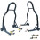 Motorcycle Paddock Stand Hooks Rear Bobbin Adaptor for Motorbike Frame Secure Cargo Attachment 5