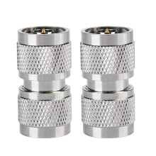 Conector coaxial SMA a N, conector coaxial RF N hembra a conector SMA macho para cable de extensión de antena Wi-Fi, convertidor de antena Wi-Fi