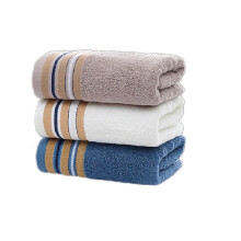 Luxury Cotton Bath Towel Set Soft Absorbent Quick Dry Hotel Spa Bathroom 34x74cm