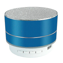 Altoparlante compatto e portatile in metallo, compatibilità universale Bluetooth 4.1, mini altoparlante in metallo per iPhone e Android, portatile