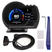 Έξυπνος μετρητής OBD2GPS, οθόνη HUD, ψηφιακό ταχύμετρο, στροφόμετρο, οθόνη κινητήρα,