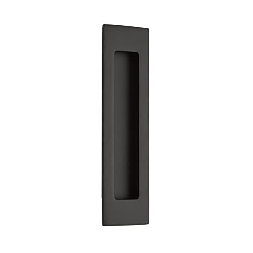 Emtek 220307US19 7 Zoll Moderner Rechteckiger Flush Pull Schwarz 1