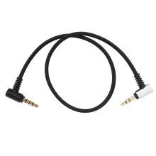 Stereoljudkabel Kort längd 3,5 mm guldpläterade kontakter Antiresonant design för RODE Sc7 Förbättrad ljudklarhet Lätt att använda Plug and
