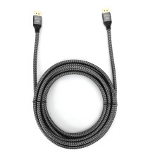 Cabo DisplayPort de alta velocidade, conectores banhados a ouro para sinal ininterrupto, saída de vídeo 8K a 60Hz, desempenho livre de