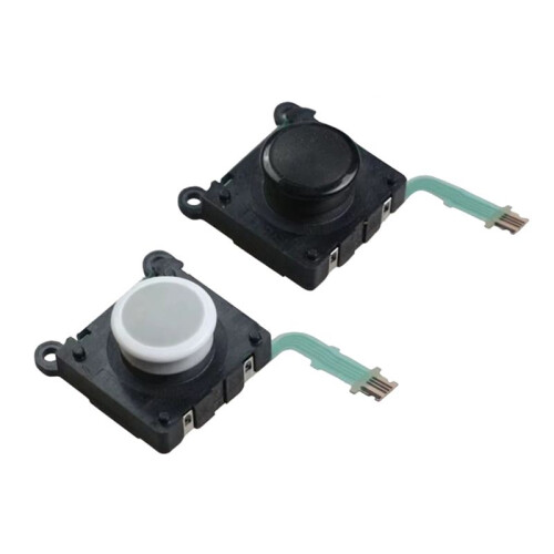 Joystick Analogico 3D per PS Vita 2000 PSV2000 Joystick Controller ThumbStick per  PS Vita 2000 Nero e Bianco 1