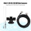 Κεραία κινητής ραδιοφωνίας VHF UHF διπλής ζώνης, κεραία κινητής ραδιοφωνίας 8