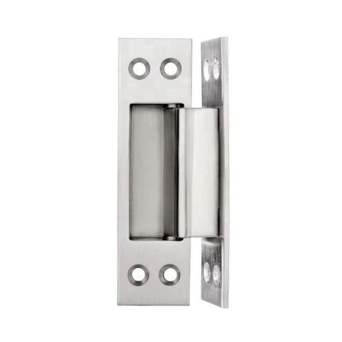 Porta Oculta de 5 Polegadas com Porta Oculta de Madeira de Aço Inoxidável e Dobradiça Oculta. Prata