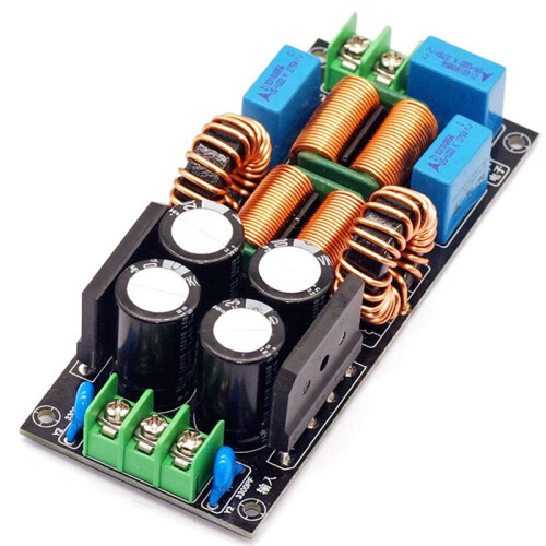 AC EMI Filter Audio Power Amplifier EMC EMI Electromagnetic Interference Purify Power  Differential Mode Common, 20A 1