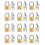 12 Pack Mini Padlock Small Padlock Solid Brass Locks with 3 Key for Luggage Lock,Backpack,Gym Locker Lock,Suitcase Lock 1