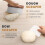 Bread Fermentation Basket Set Oval Fermentation Basket Beater Dough Scraper Set Silicone Brush 6