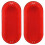 2Pcs Red Interior Door Panel Warning Light Cap Reflector for  Beetle Caddy  6Q0947419 1