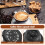 5 Reusable  Capsules Refillable Coffee Capsule Filter with  Coffee Machines with Coffee Spoon Brush 5