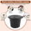 5 Reusable  Capsules Refillable Coffee Capsule Filter with  Coffee Machines with Coffee Spoon Brush 4