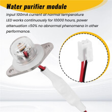 DC12-24V UVC 270-280NM Ultraviolet Water Purifier Sterilization Pet Water Dispenser Humidifier LED Disinfection Module