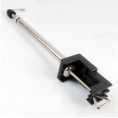 Clamp-Type Flexible Shaft Rotary Grinder Bracket Electric Mill Telescopic Bracket Desktop Support Workbench Hook Rack 2