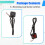 4 Pcs Momentary Switch Momentary Push Button ON Off Switch 12V 24V Surface Mount Mini Button Switch 5