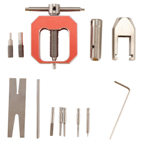 Motor Pinion Gear Puller Remover Tools Set Rc Motor Gear Puller Tool Universal Motor Pinion Gear Puller Remover Set Red