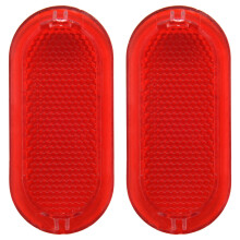 2Pcs Red Interior Door Panel Warning Light Cap Reflector for Polo Beetle Caddy Touran 6Q0947419