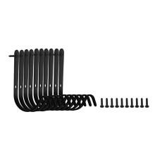 10 Pcs Iron Wall Hooks Outdoor Decorative Hook for Hanging Planter Coat Lantern Plant Hooks Hangers Metal Hooks