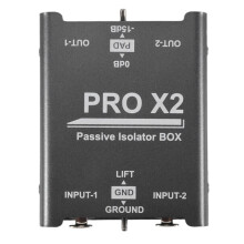 Nowy 2-Drożny Izolator Audio, Eliminator Prądu Audio, XLR 6.5, Izolator Permalojowy, Mikser do Transmisji na Żywo