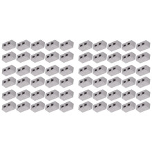 60 Packs Cinder Blocks 1/12 Scale Bricks Concrete Miniature Bricks Tiny Landscaping Dollhouse Accessories