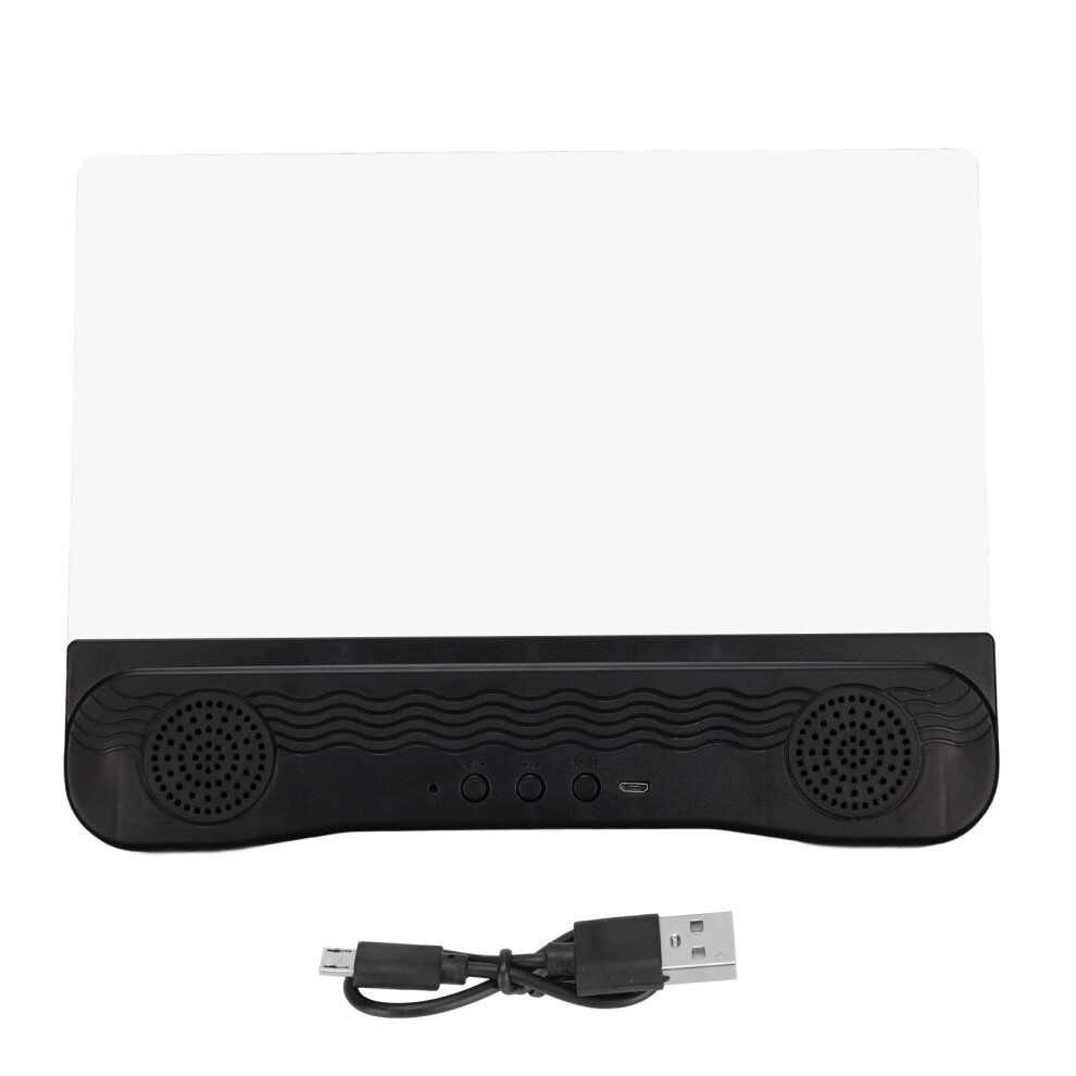 Bluetooth Speaker Integrated Phone Screen Magnifier, Portable Design For On-The-Go Entertainment, Loud Sound, Loud Sound, Loud Sound, Loud Sound, Good 9420858865797