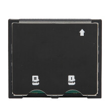 Hochgeschwindigkeits-Speicherkartenadapter CF Typ I Konverter Design Compact Flash Reader für Canon Sony Nikon Fuji Minolta Kompatibel mit