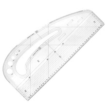 Measuring Ruler Acrylic Pattern Making Ruler Clear Crafts Sewing