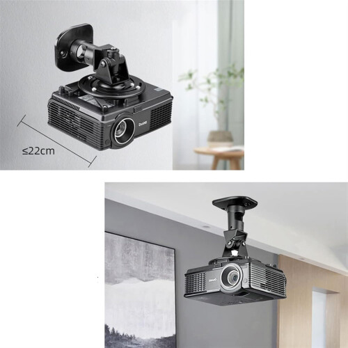 Universal Adjustable Projector Stand with Flexible Mounting Options for Home Office Ceiling or Wall 1