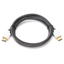 Cablu prelungitor HDMI de mare viteză pentru Dolby Atmos și Vision, conectori aurii din cupru fără oxigen și nailon împletit, ecranare triplă,
