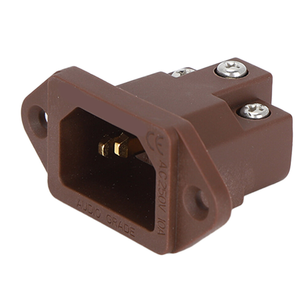 Audio Equipment Power Socket, Plated For Optimal Signal Integrity,Oxygen Free Copper Core Provides Fast Conduction, Good Quality, Good Quality Gold 9420858880585