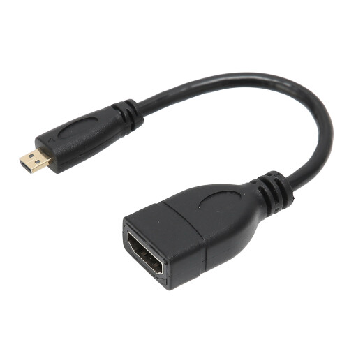 Μίνι προσαρμογέας HDMI σε HDMI, κοντός και γωνιακός σχεδιασμός, υψηλής αντοχής και 2