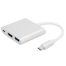 Adaptér typu C na HDMI s trblietavým dizajnom, univerzálny prevodník USB C pre MacBook iPad Pro iPhone 15 Samsung Galaxy 4K pri 60 Hz,
