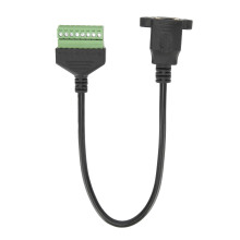 UTP-kabel met RJ45-schroefaansluiting voor hoogwaardige signaaloverdracht, zuiver koperdraad voor een veilige en corrosievrije verbinding, goede