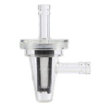 1Pcs Universal Motorcycle Right Angle Inline Fuel Filter 1/4 Inch 6mm Hose Lines for