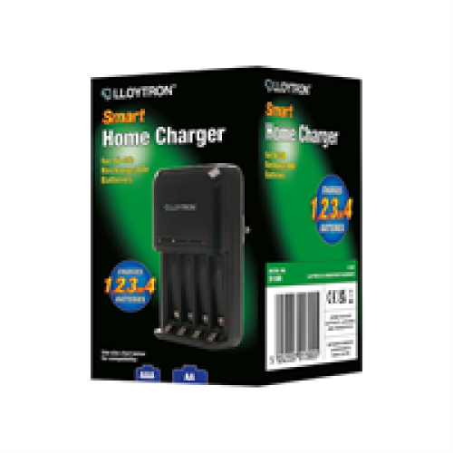 Lloytron Ultra Fast AA/AAA Smart Battery Charger 1