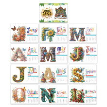 2026 Desktop-Kalender,-Stil 2 Stil 2 Stil 2 Stil 2 Stil 2