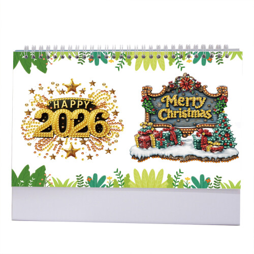 2026 Desktop-Kalender,-Stil 2 Stil 2 Stil 2 Stil 2 Stil 2 1