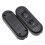 Embedded Wire Switch Black Duplex Switch Straight-Through Rocker Switch Suitable for Dual-Control Desk Lamp 6