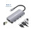 Προσαρμογέας πολλαπλών θυρών USB Hub με παροχή ρεύματος, φόρτιση, εύκολη σύνδεση και 2