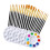 1 Set Painting Brushes With Comfortable Grip Drawing-Black 1
