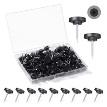 150Pcs Flat Head Push Pin Round Flat Push Pins Thumb Tacks Map