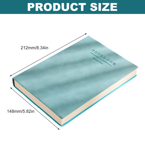 A 5 Journal Notebook Business Notepads Thick Notebook-Black 2
