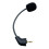 Microfone destacável para headsets HyperX Cloud, microfone de substituição com microfone omnidirecional e cancelamento de ruído integrado, 1
