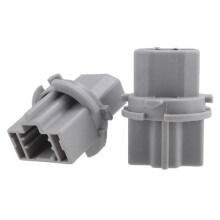 2Pc Car Rear Tail Light Lamp Socket Holder 33513-S50-003 for Honda Acura Taillight Socket