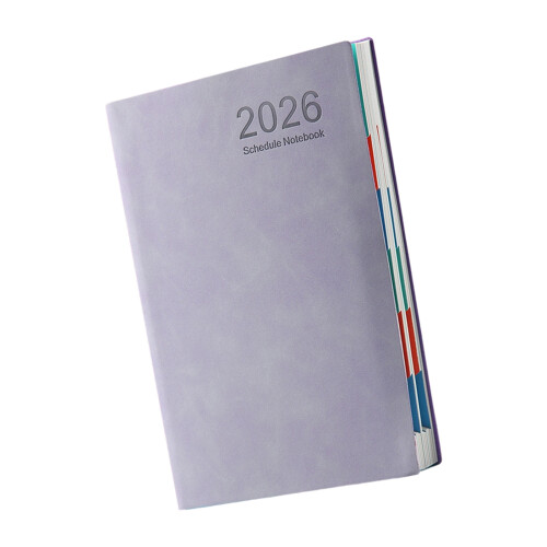 2026 Journaling Notebooks Schedule Notebook Calendar-Purple