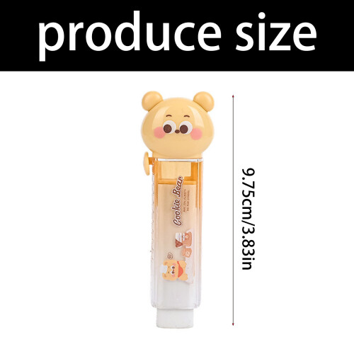 Sliding Rubber Pencil Erasers Retractable Pencil Eraser Easy 2