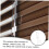 8pcs Vertical Blind Valance Clips No Drill Installation for Secure Window Blind Replacement 2
