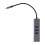 Ελαφριά ευρεία συμβατότητα USB C Hub With4Ports SuperSpeed Data Hub τύπου C, κέλυφος από κράμα 1